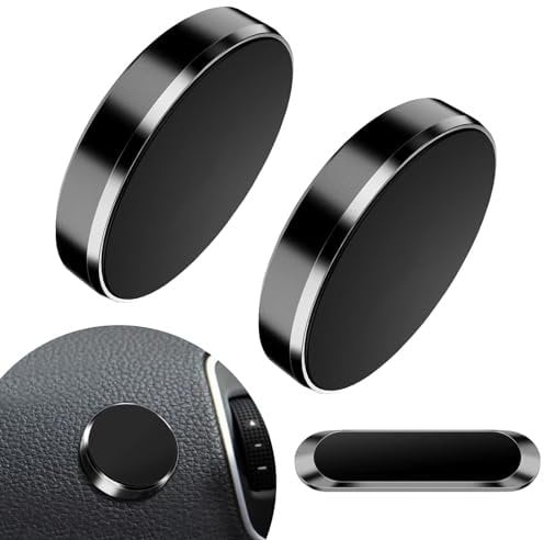 MHDUYEG Ooono 2 Halterung 2PCS Sonnenblende für Co-Driver NO1/NO2, Schwarz und Handy-Magnethalter