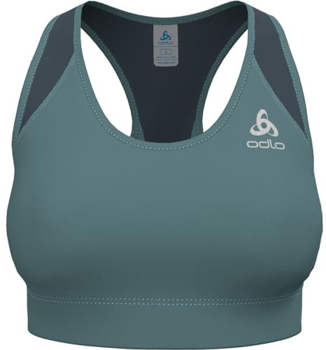 ODLO Sport BH Essential Mesh I Sport BH Damen Starker Halt I Sports Bra High Support