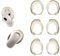 Aiivioll [3 Pairs] Ear Tips Covers for Bose QuietComfort Ultra Earbuds (2023), Anti-Slip Silicone Sports Wing Tips, Washable Eartips Accessories (Off White, S/M/L)