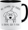 Regalo compañero trabajo | Taza de café con mensaje No siempre soy borde | Regalos Originales para Hombre y Mujer | Regalos Divertidos