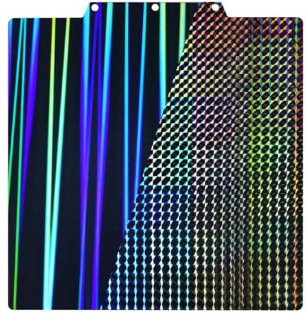 IdeaFormer-3D H1H Build Plate for Flashforge Adventurer 5M/5M Pro Print Bed, Light Beam+Phantom H1H Spring Steel Sheet Flexible H1H Print Bed for Flashforge Adventurer 3D Printers Platform 235x235mm