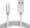 KP TECHNOLOGY Charger for Nokia 110 4G / 2720 Flip / 800 Tough / 8000/3310 / 2660 Flip / 5710 XA / 8210 4G - Nylon Braided [3.3ft/1m] Micro USB to USB A 3.0 Charging Cable (SILVER)