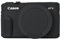 Aisnyho G7X Mark II Camera Case,Soft Silicone Protective Case Ultra-Thin Lightweight Cover for Canon PowerShot G7X Mark II Camera with Lens Cover (Black)