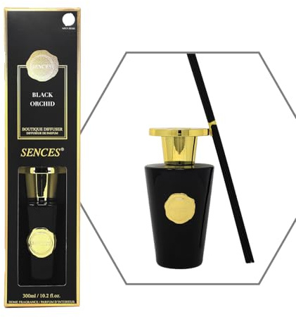 Reed Diffuser 300ml Sences Black Orchid Air Freshener Aromatherapy Fragrance