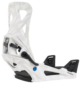burton - Fixation De Snowboard Step on Gray White Homme - Homme - Taille l - Gris