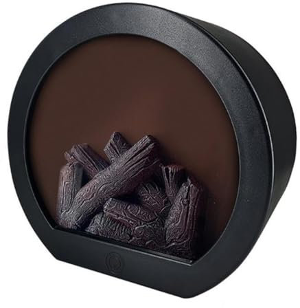 DOITOOL Simulation Kamin Licht Dekorative Lampe Tischplatte Licht Lampe Für Home Office Schlafzimmer Dekoration Einfach Zu Bedienen