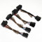 ZHjLut Kompatibel Mit VW Für Golf MK5 MK6 Für Passat B6 B7 Für Tiguan Für Polo Für Beetle RCD310 RCD510 Canbus-Adapterkabel-Konverterkabel(Canbus-4Pcs)