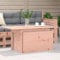 Fasba Gartentisch 100x50x75 cm Massivholz Douglasie, Esstisch, Terrassentisch