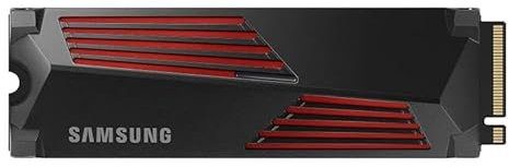 SSD NVMe M.2 1 To PCIe 4.0 avec dissipateur de chaleur, haute performance, idéal pour le gaming et les tâches professionnelles de stockage.