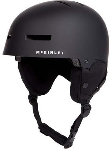 Mc Kinley Unisex Bold Skihelm, Black, S