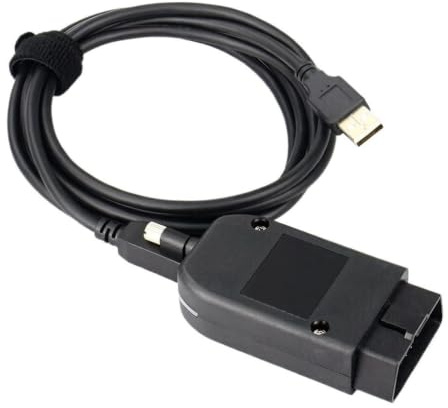 AANAN USB-OBD-Diagnosekabel, unterstützt CAN und K-Line, kompatibel mit V25.3-Diagnosesoftware(EN+DE)