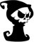 Sensenmann 15x12cm Comic Aufkleber Tot Death Grusel Sticker Decal JDM 18 Farben in 18 Farben