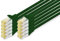 DIGITUS Cable LAN Cat 6A - 3 m - 10 unidades - Cable de red RJ45 - S-FTP blindado - Compatible con Cat6 y Cat7 - Verde