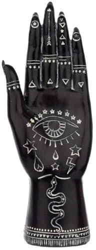 Puckator Figur Hand Mantra Schwarz und Gold (klein)