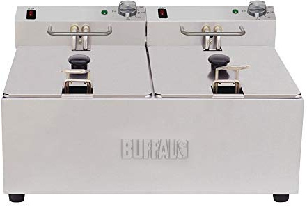 Buffalo FC257 Friteuse double capacité 10 l