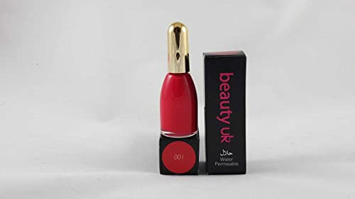 Beauty Uk Water Permeable Halal Nail Polish 15ml (010 (Folly (001))