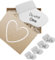 bunnyboo Schwangerschaft verkünden - Babysocken mit verschiedenen Aufdrucken und Geschenkbox (Du wirst Oma)