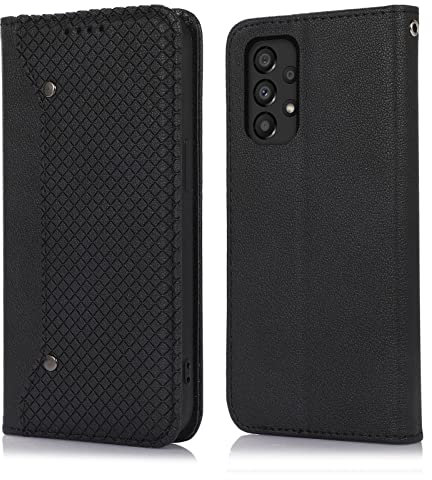 Rostsant Custodia Samsung Galaxy A53 5G Custodie in Pelle PU & TPU Cover Samsung A53 Magnetico Custodia Portafoglio a Libro Per Samsung Galaxy A53 5G - Nero