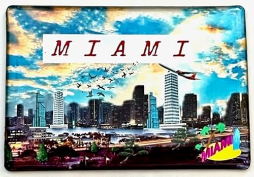 Miami, USA Florida Kühlschrankmagnet Souvenir-Kühlschrankmagnet Geschenkartikel