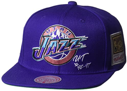 Mitchell & Ness Utah Jazz Jersey Love Hardwood Classic Snapback Cap