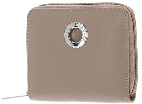 Mandarina Duck Damen Mellow Leather Reisezubehör-Brieftasche, Warm Taupe
