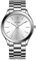 BUREI Herren Uhren Schwarze Minimalistische Quartz Armbanduhr für Männer 44mm große Kleideruhr mit Edelstahlband