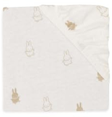 Jollein 511-501-67094 Spannlaken - Happy Miffy Nougat (40x80 cm)