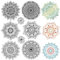 craspire Blumen-Klarstempel, Mandala-Pflanzen, Wiederverwendbar, Retro, Transparent, Silikon-Stempelsiegel Für Valentinstag, Scrapbooking, Fotoalbum, Dekoratives Journaling, Kartenherstellung, DIY