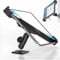 Cuxwill Tablet Desktop Wand Halterung für 7–11 iPad, Metall Anti Diebstahl Tablet Kiosk Halterung für Konferenzraum, Schreibtisch, unter der Theke, Fitnessstudio, Lagerhaus, für iPad, Galaxy Tab