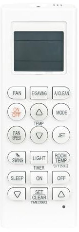 ALLIMITY Mando a Distancia Aire Acondicionado Compatible con LG AC A/C AKB73456104 AKB73315601 E09EL E12EL Z09SL E09