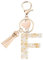 Vorysum Herzförmig Anhänger Schlüsselanhänger Mädchen Schlüssel Buchstabe Beige Marmor Harz Mit Anfangsbuchstaben Gold Schlüsselringe Kinder Schlüsselanhänger Personalisiert Keychain Geschenk （F）