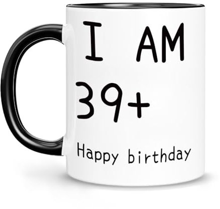 Belillpipi 40 Geburtstag Geschenk für Frauen Mann, Kaffeetasse für Männer, Geschenke zum 40 Geburtstag Mann Frau, Geschenkideen, Tasse mit Spruch Geschenke