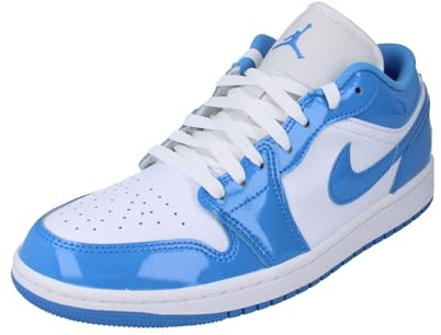 NIKE Air Jordan 1 Low SE Mens Trainers FZ2138 Sneakers Shoes (UK 9.5 US 10.5 EU 44.5, White Legend Blue 114) | Casual Shoes