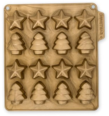 CÉCOA • Moule à Gâteau de Noël • Sucette en Chocolat • 100% Silicone • Moule à Chocolat de Noël • Haute Qualité • Anti-Adhésif • Sans BPA • Cuisson Parfaite et Démoulage Facile