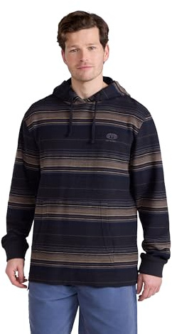 Animal Loyal Mens Beach Hoodie - Soft Sweatshirt with Elasticated Cuffs & Hem, Kangaroo Pocket & Adjustable Hood - Spring, Summer, Outdoors & Hiking Charcoal XL