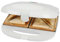 Bomann® Sandwichmaker | für dreieckige Sandwichplatten | Sandwichtoaster mit Antihaftbeschichtung | Toaster Sandwichtoaster mit Backampel | Sandwich Maker bis zu 820 Watt | ST 6073 CB weiß