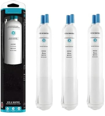 Household Appliance Replacement Refrigerator Water Filter for EDR3RXD1, Filter 3, Compatible for Whirlpool 4396841, 4396710, 9083, Pur W10121145(3PCS)