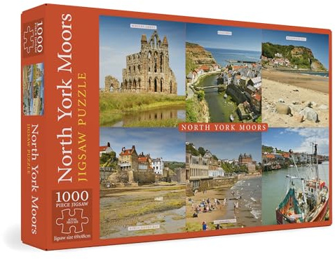 North York Moors Views 1,000 Piece Deluxe Jigsaw Puzzle