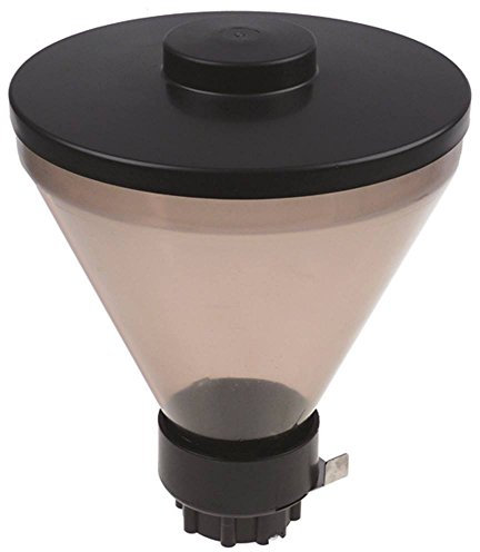 Santos Réservoir à grains de café pour moulin à café N°6 Hauteur 240 mm Ø 215 mm Ø 65 mm