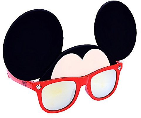 Sunstaches Mickey Mouse Instant Kostüm Sonnenbrille Lizenziert