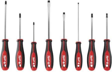Milwaukee 48-22-2708 8 Piece Screwdriver Set w/ ECX