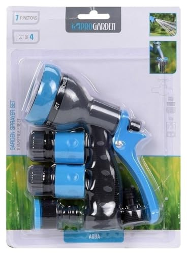 tuingereedschap - Sproeikopset, 4 dlg. (1 ACCES)