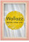 Wallazz Cornice Portafoto in Legno Pregiato - Made in Italy - Vetro Sintetico Infrangibile Crilex - Disponibile in Diverse Varianti - Design Italiano e Qualità Artigianale, 15x20cm Rosa/Bianco