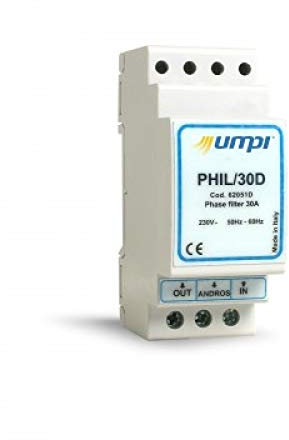 UMPI PHIL 30D Filtro antidisturbo tipo elimina banda per carico da 30A, utilizzato sulla linea di comunicazione ad onde convogliate - Codice: 62051D