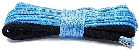 Synthetisches Windenseil blau XATV LIS51111 5mm/ 15m 2,5t Seil für Seilwinde Zugseil Kunststoffseil Quad ATV UTV SUV Geländewagen Seilwinde