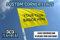 Yellow personalised football corner flags customised with your team logo (Set of 4 flags) (4 Flags Only)