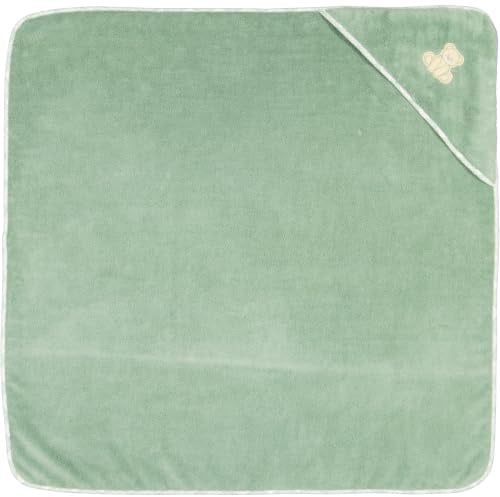 Vossen Baby & Kleinkind Teddy Kapuzentuch Soft Green 100100