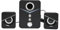 Zunate Bluetooth Speaker, D-221 Bluetooth Computer Speaker with Ice Blue Ambient Light, 3 Speakers, Deep Bass 2.1-Channel Home Theater Speaker System, 3.5mm&USB Input(black)