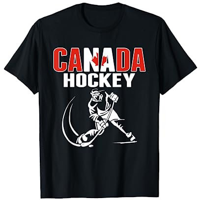 Canada Ice Hockey Fans Trikot – Support Canadian Hockey Team T-Shirt
