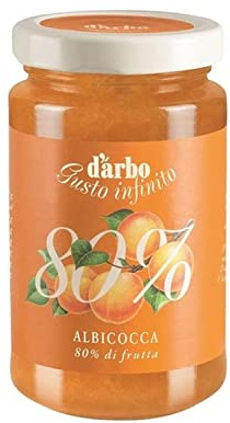 Confettura di albicocche 80% frutta - 250 gr - Darbo